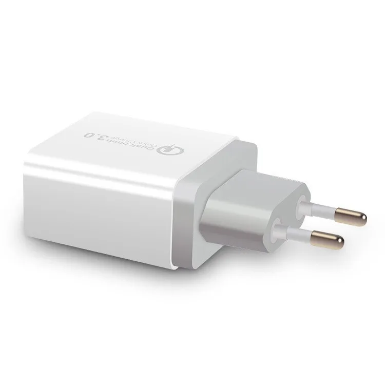 Универсальный 18 Вт USB quick charge 3,0 5V 3A для Iphone 7 8 EU US Plug, быстрое зарядное устройство для мобильного телефона Samsug s8 s9 huawei