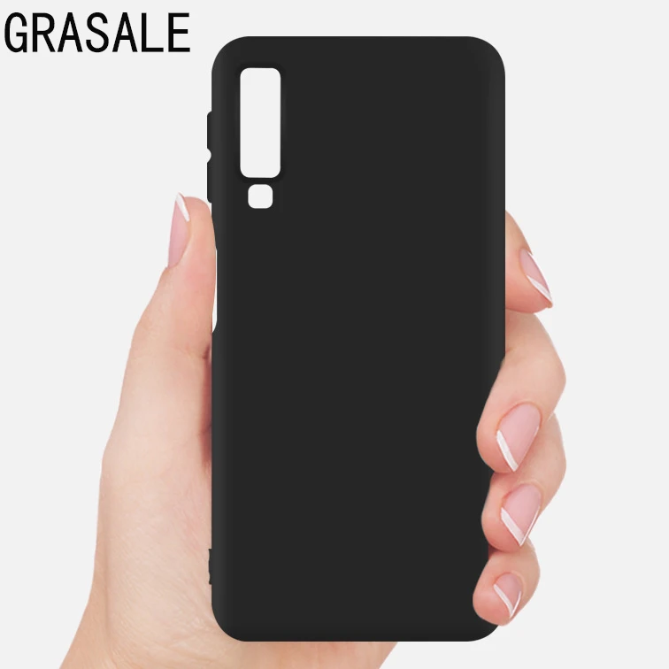 

For Samsung Galaxy A7 2018 Case Soft Silicone Matte Slim Protective back cover case for samsung a7 2018 A750F A750 SM-A750F