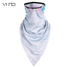 Велосипедные маски треугольник лыжный подшлемник маска Кепка для улицы шарфы для сноуборда 3D животное шейный платок череп шапка призрак Шапка-шарф