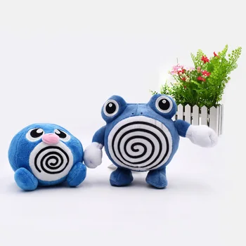 

2 Styles Animal Cartoon Plush Peluche Doll Poliwag Poliwhirl Soft Stuffed Hot Toy Great Christmas Gift For Children