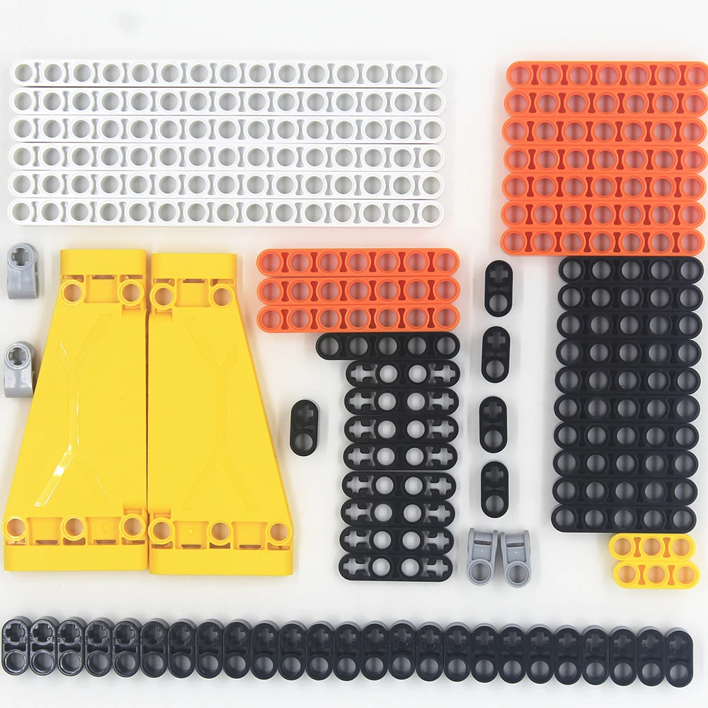 New 73pcs model building blocks toy boy parts technic building bricks children toys studless beams frams compatible with Lego