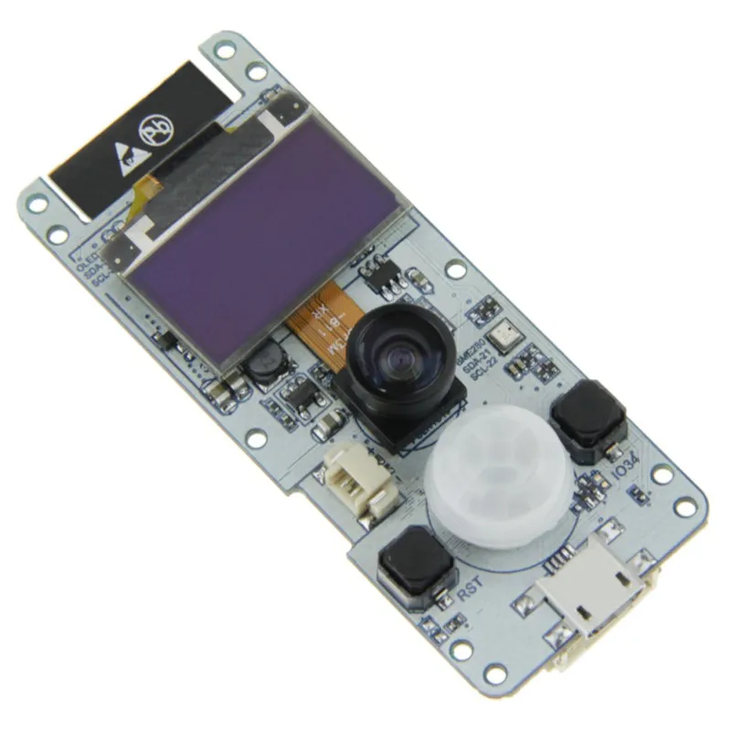 

TTGO T-Camera ESP32 WROVER & PSRAM Camera Module ESP32-WROVER-B OV2640 Camera Module 0.96 OLED