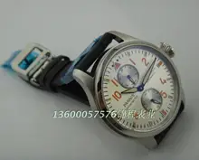 47mm PARNIS ST2530 seagull movement big pilot automatic male table energy according to Good quality watch