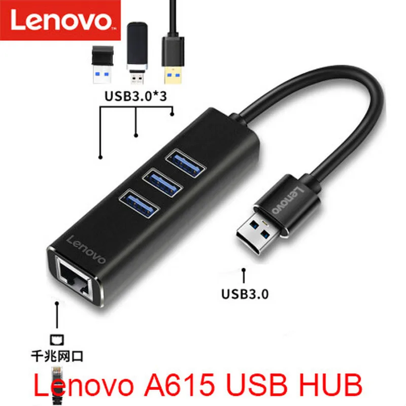 Lenovo A615 USB3.0 сплиттер гигабитный кабель сетевая карта USB к RJ45 сетевой кабель интерфейс сетевой порт переходник