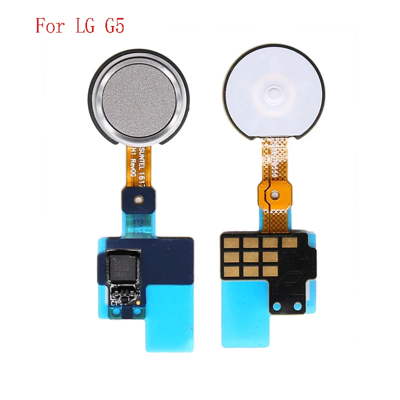 Replacement For LG V20 Home Button / Fingerprint Button / Power Button Flex Cable Grey