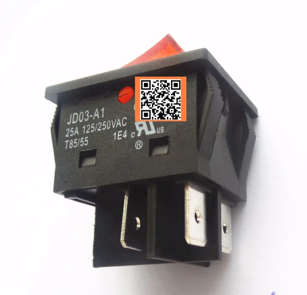 8 шт. JD03 A1 25A 250VAC кнопки переключателя|buttons buttons|button switchbutton rocker switch |