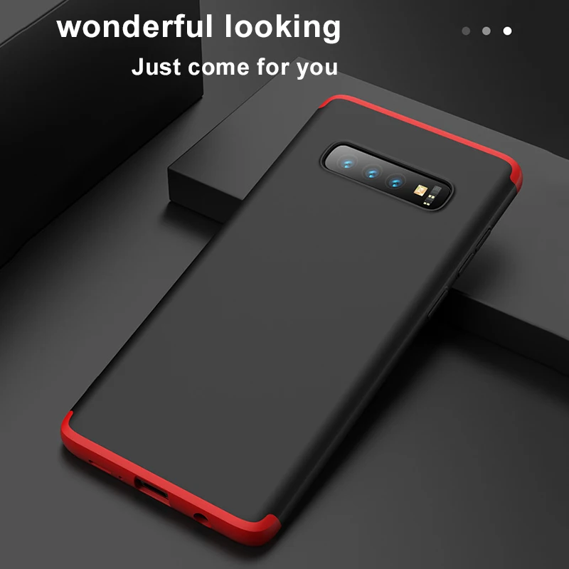 Чехол полностью защищающий телефон для samsung S10 чехол Роскошный Жесткий ПК противоударный чехол для задней крышки для samsung Galaxy M10 M20 S10E S10 плюс