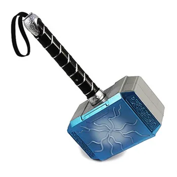 

Thor Weapon Model Figurine PVC Sound and LED Lighting Thor Cosplay Thor Hammer Action & Toy Figures