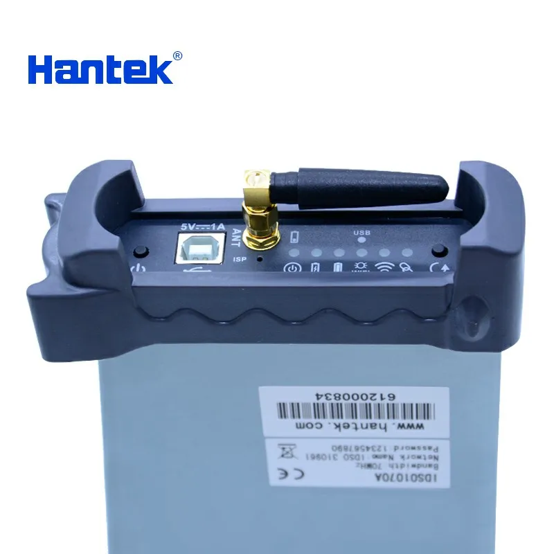 Цифровой осциллограф Hantek iDSO1070A 2 канальный 70 МГц для iPhone/iPad/Android/Windows с Wi Fi и