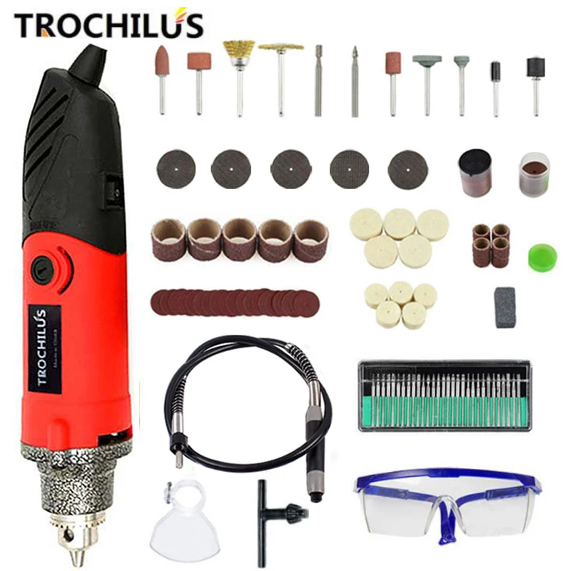 Trochilus240W аксессуары заточка переменной Скорость сверлильный станок мини