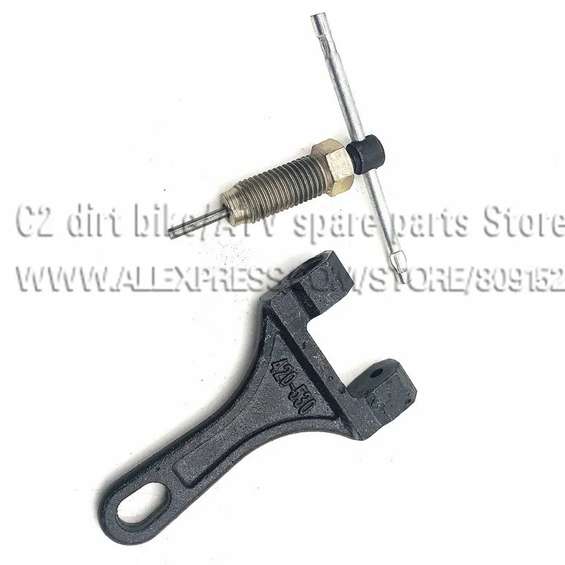 Chain Breaker #428 520 525 528 530 and T8F and 25H Chain Tool Motorcycle Bicycle ATV Black