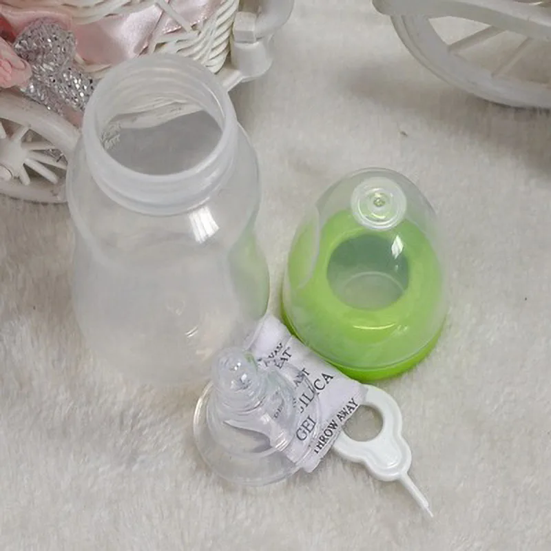 Newborn Baby Milk Bottle  Medicine  PP  120ml Automatic Anti Colic Air Vent Wide  for 0-24 months