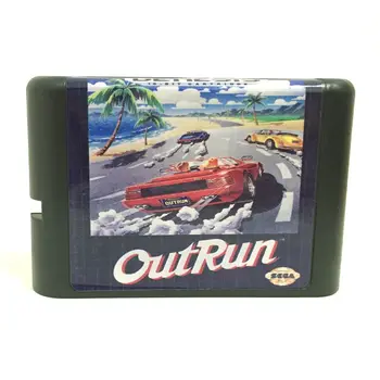 

Top quality 16 bit Sega MD game Cartridge for Megadrive Genesis system --- OutRun