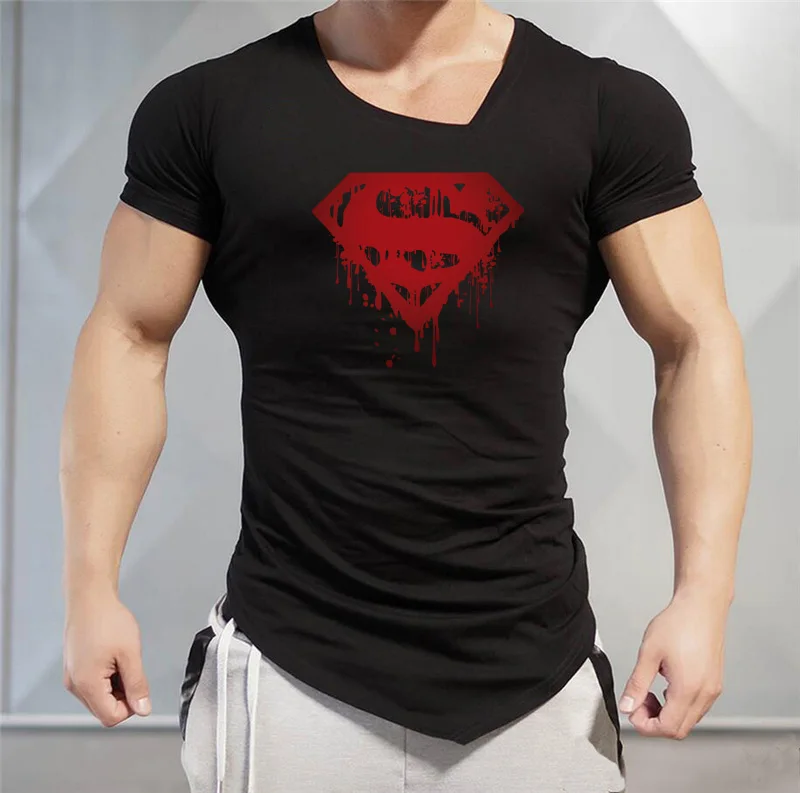 Brand Golds Muscle Sportwear Fitness Gyms T-Shirt Bodybuilding Clothing Compression Shirt Men Crossfit T Shirt Plus Size