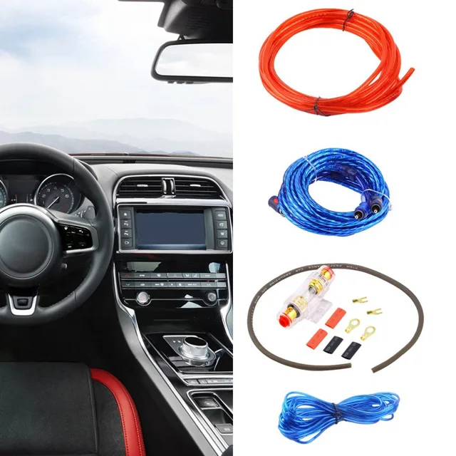 Best Price 1500W 8GA Car Audio Subwoofer Amplifier AMP Wiring Fuse Holder Wire Cable Kit Q9 Best Price 1500W 8GA Car Audio Subwoofer Amplifier AMP Wiring Fuse Holder Wire Cable Kit Q9