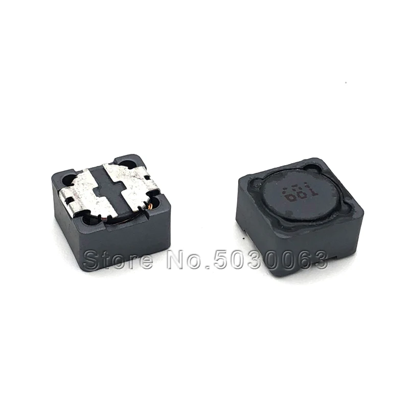 10 шт./лот индуктор CD127 CD127R 12*12*7 680UH 681 12x12x7 мм силовой SMD|Индукторы| |