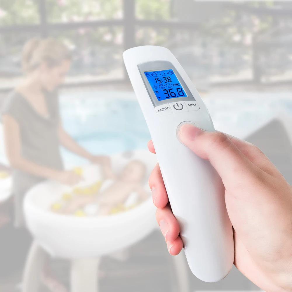 

Portable Non-contactInfrared Thermometer Medical Forehead Baby Child Handheld Body/Object Temperature Measure IR Device Health