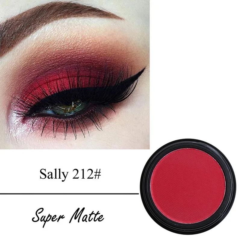 Тени для век PHOERA Hot Shimmer натуральная косметика дымчатые блестящие металлические