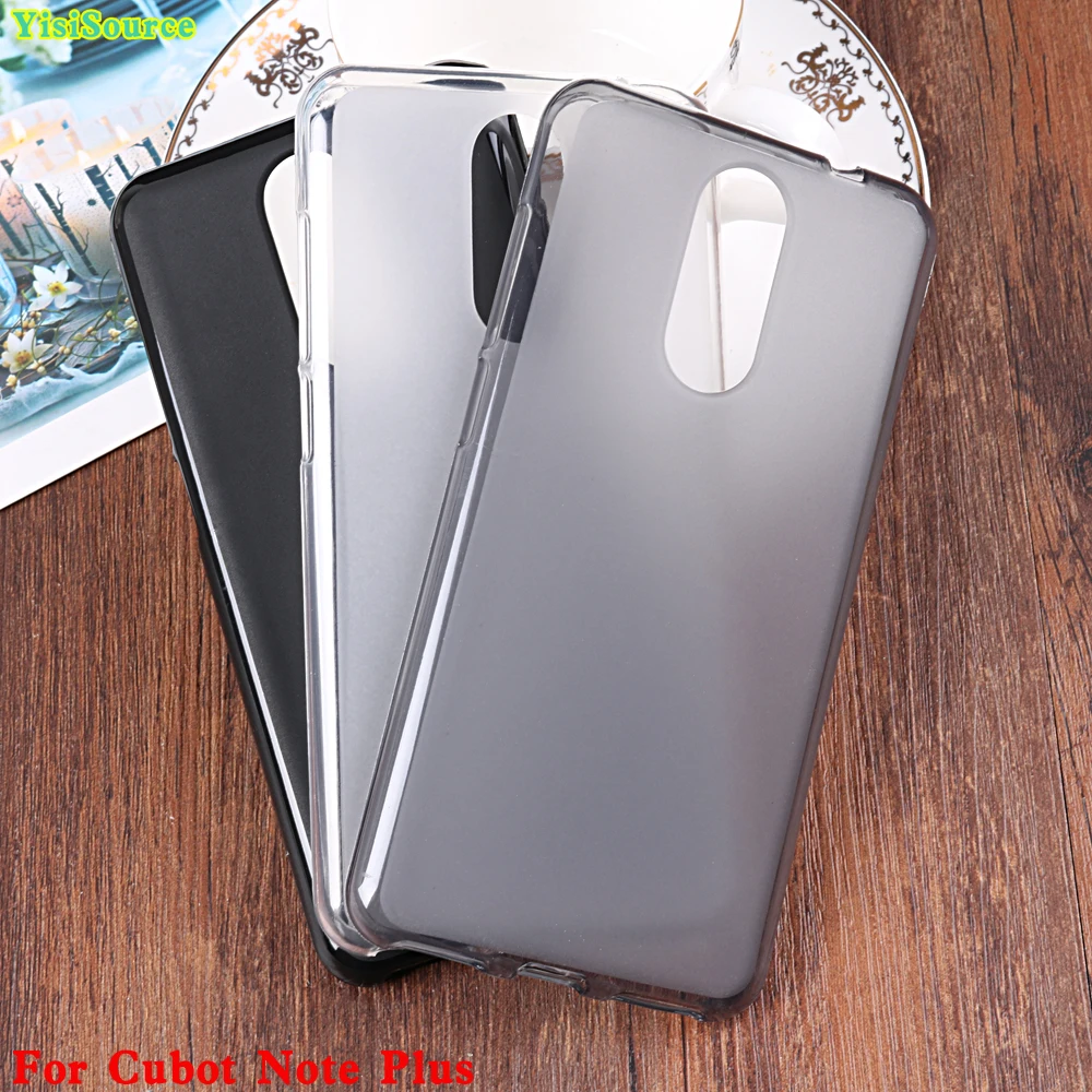 

Yisisource Case for Cubot Note Plus Matte TPU Fundas Cover Soft Silicone Phone Protective Back Shell for Cubot Note Plus Coque