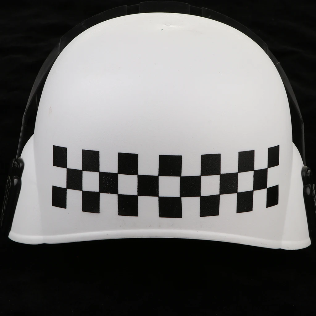 5pcs Policeman Role Pretend Play Boy Toy Riot Helmet Cuff Police Cosplay Kit 