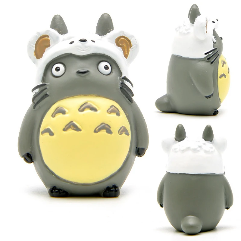 1 шт. DIY Studio Ghibli Хаяо Миядзаки аниме Мой сосед Тоторо знак ПВХ фигурку Игрушечные