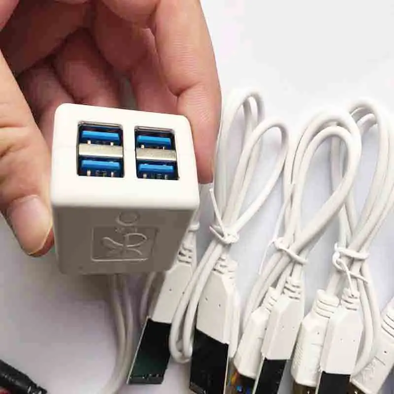 Испытательный кабель для ремонта материнской платы с 6 usb-кабелями и разъемом питания для логической платы, восстановление перезагрузки, тест батареи, зарядный шнур