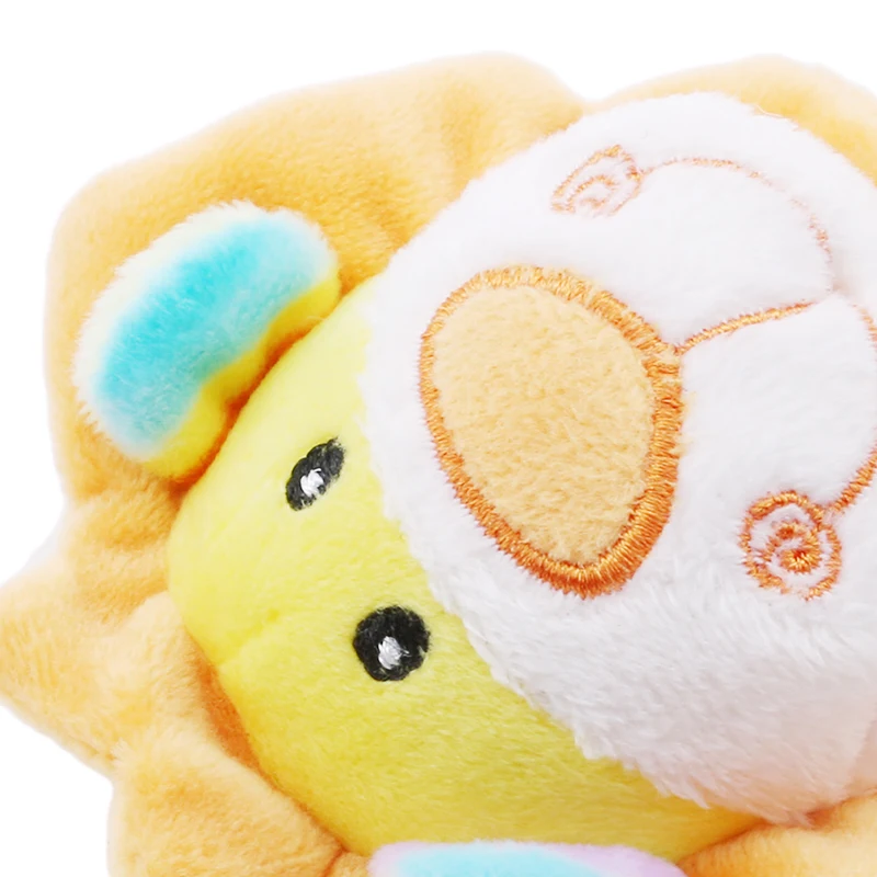 Новое поступление детские погремушки Kawaii Животные Мягкие Плюшевые Ручные пищалки слон жираф Бегемот Лев детские игрушки
