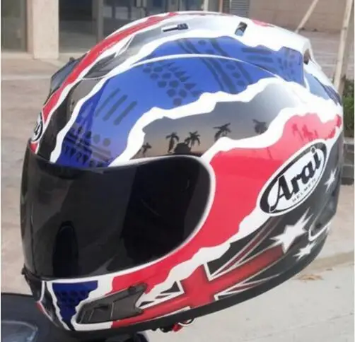 Горячая распродажа! мотоциклетный шлем для шлем arai мотоцикл шлем синий - Цвет: 3