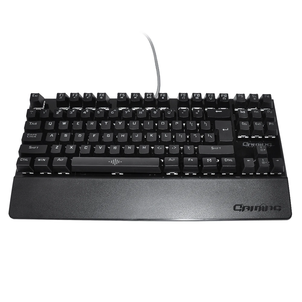 DeepFox Mechanical Gaming Keyboard 87 Keys Blue Switch Illuminate Backlight Anti-ghosting LED Keyboard Wrist Pro Gamer Keyboard DeepFox Mechanical Gaming Keyboard 87 Keys Blue Switch Illuminate Backlight Anti-ghosting LED Keyboard Wrist Pro Gamer Keyboard