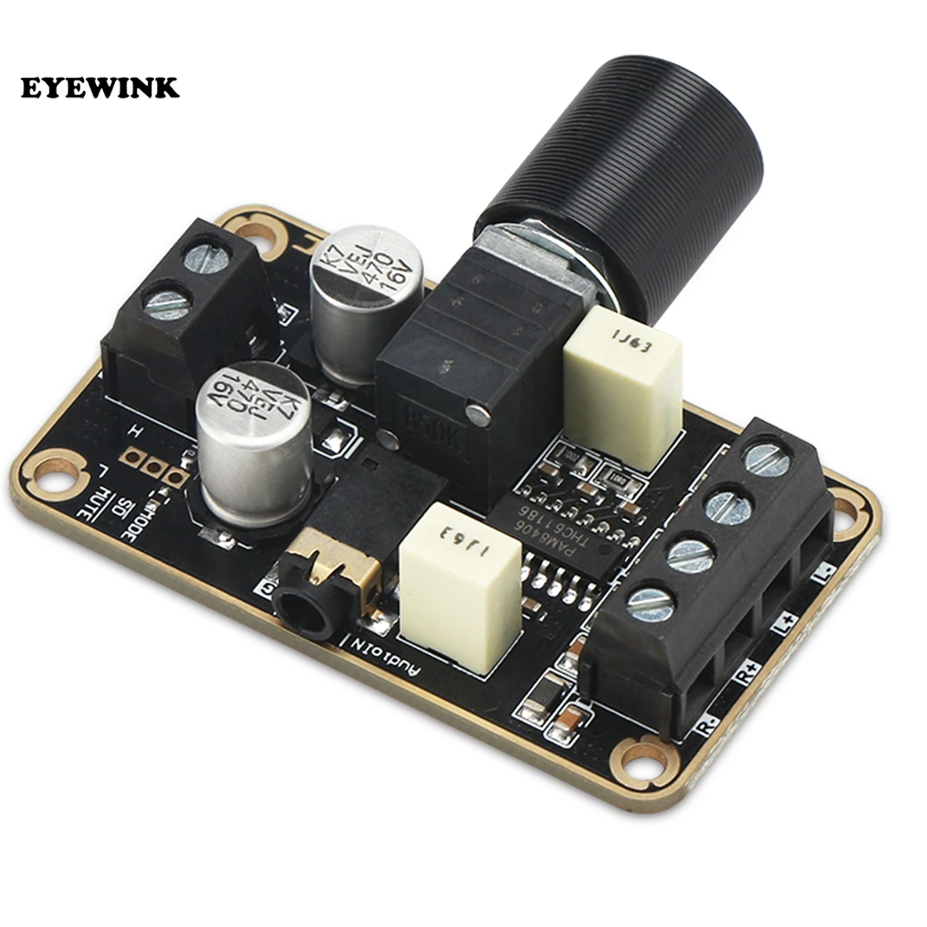 ANGEEK 5Wx2 Stereo Dual Channel Digital Amplifier Board PAM8406 Audio Amplifier Module 5V Class D Amplifier