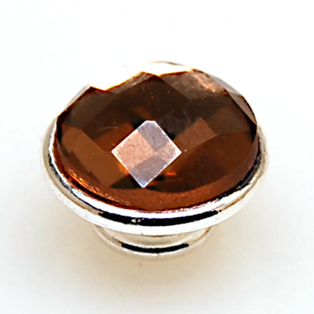 12 Pc Faceted Crystal Cabochon Charm Kameleon Jewelpop For Interchangeable Diy Bracelets Necklace Ring | Украшения и аксессуары