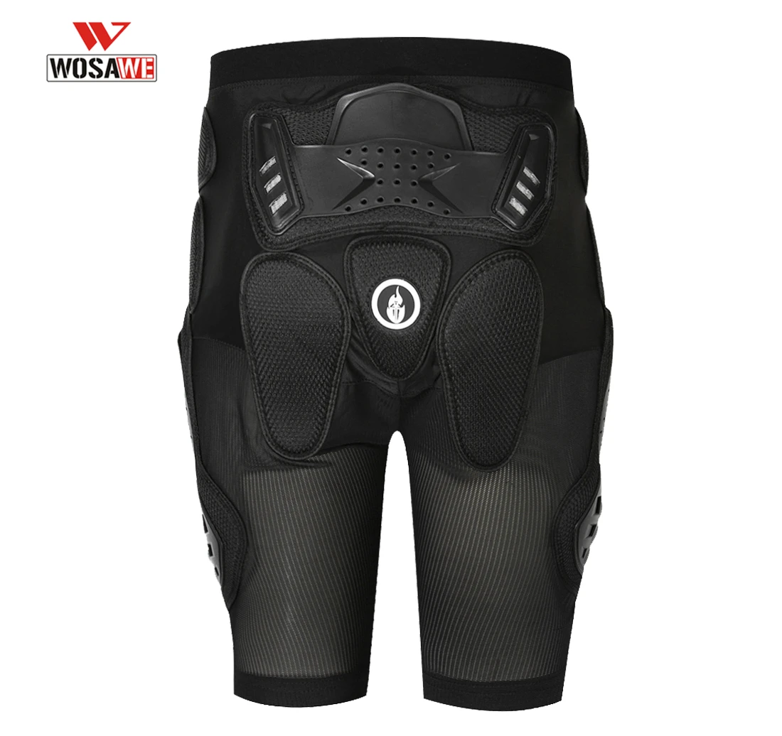 WOSAWE Motorcycle Shorts Biker Shorts Motocross Pants MTB Moto Protection Protective Gear Hip Pad Snowboarding Motocicleta