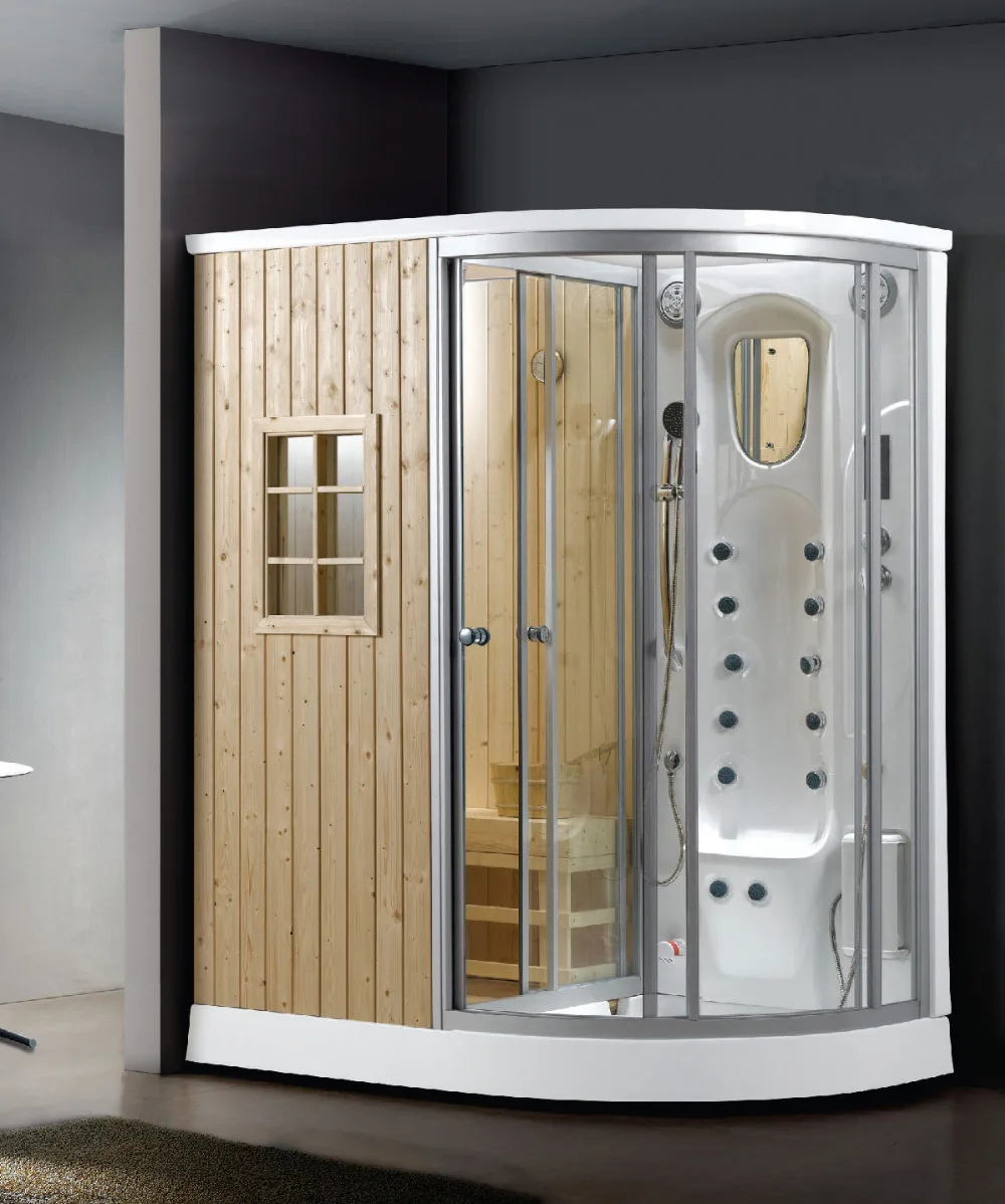 New design luxury steam showers including sauna