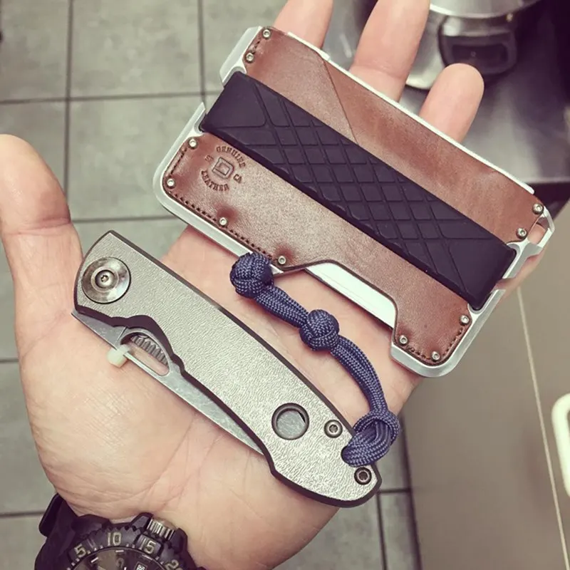 Metall Clip EDC Brieftasche Taktische Multi funktion Brieftasche Karte Paket Armee Fans Ausrüstung Outdoor Camping überleben werkzeug|Outdoor-Werkzeuge| - AliExpress