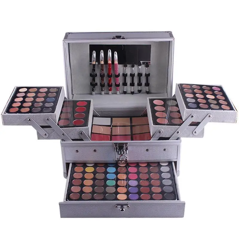 Professional Makeup Set Makeup Artist Gift Kit Aluminum Box With