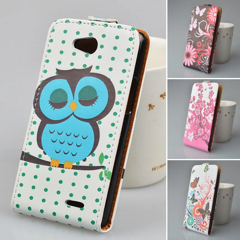 Хороший Цветной Печати Кожа Flip Case Для LG L90 D410 dual sim D405n d405 D415 Крышки С Различными