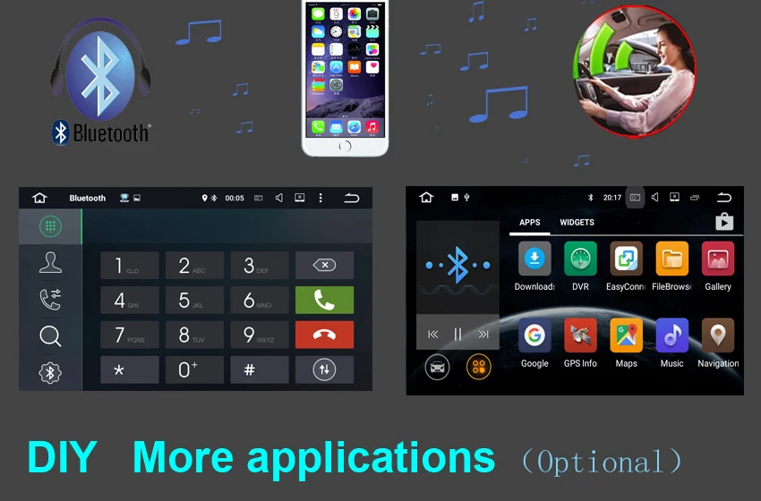 Clearance HIFIF 9" DAB+ Android 7.1.1 2GB+16GB Navi GPS for VW GOLF 5 MK6 PASSAT B6 Tiguan Touran Polo T5 EOS Caddy SEAT Jetta navigation 15