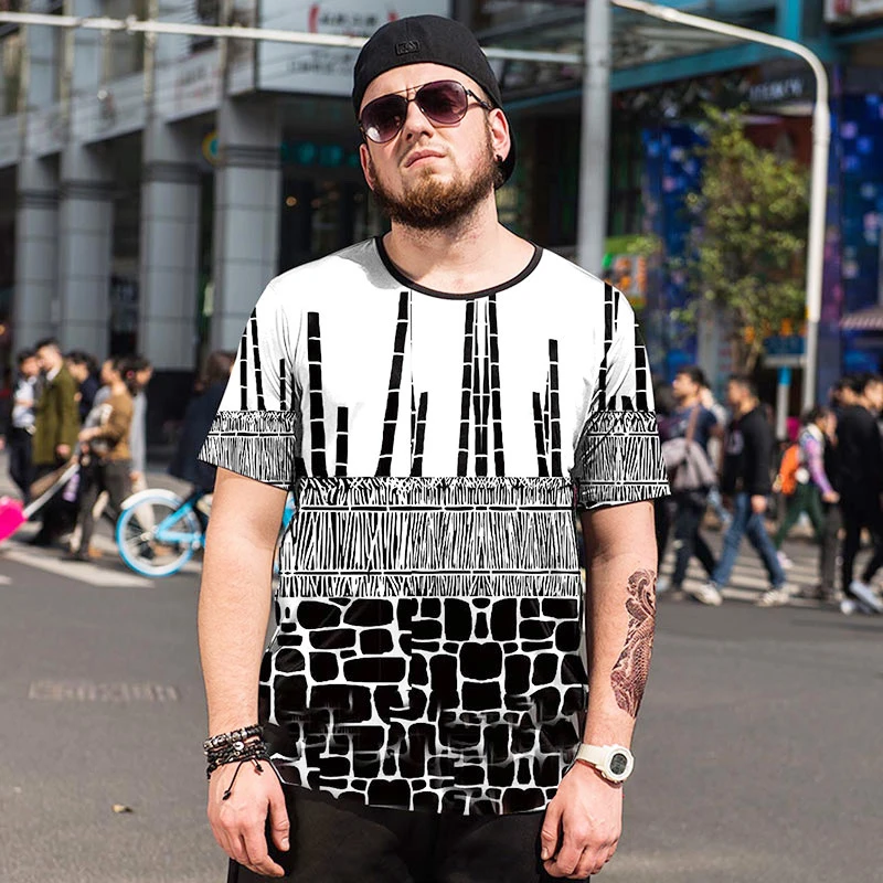 de hombre gran tamaño nueva moda camiseta Marca Hip Hop camiseta fat people hombres Camiseta manga corta de alta calidad|fashion tees|tees brandsbrand men t shirt - AliExpress