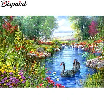 

Dispaint Full Square/Round Drill 5D DIY Diamond Painting "beautiful scenery" 3D Embroidery Cross Stitch Home Decor Gift A10768