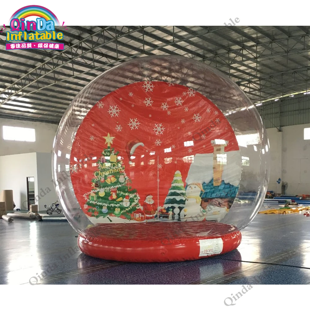 inflatable snow globe01