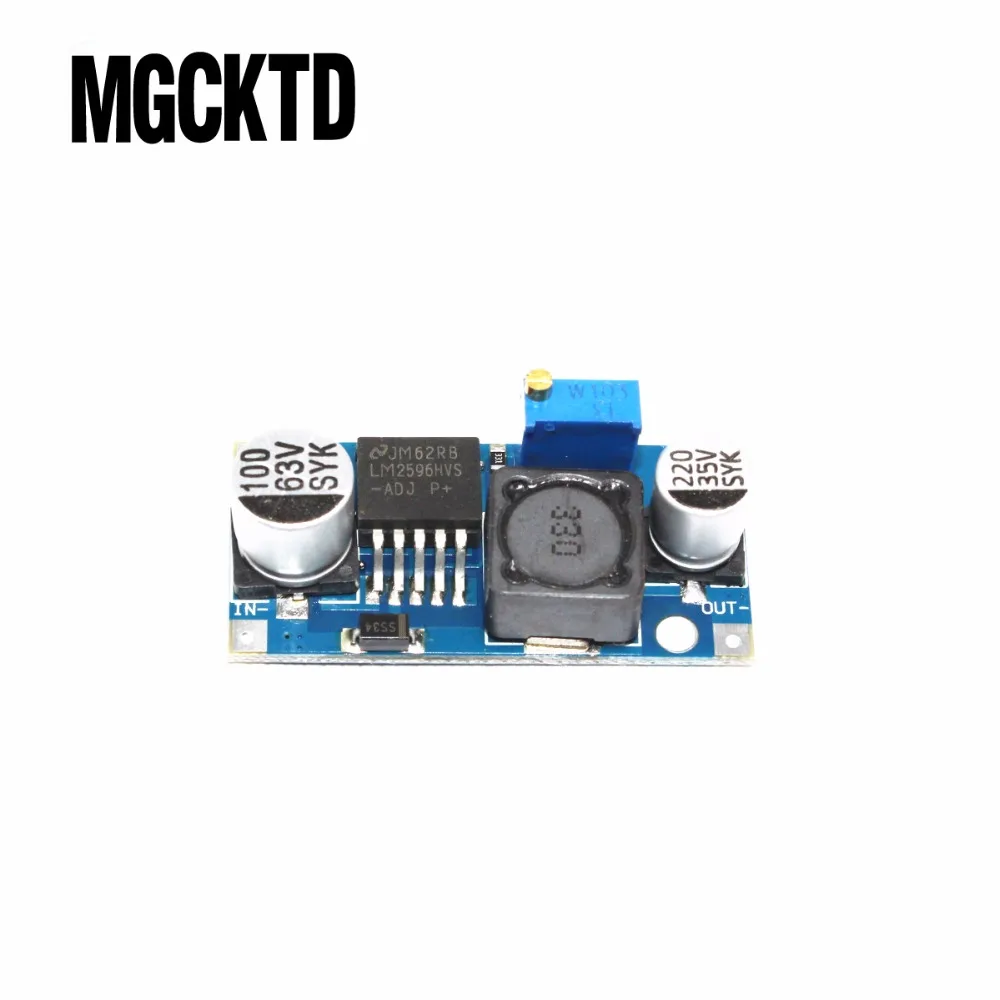 

100% New LM2596 DC-DC 4.5-40V adjustable step-down power Supply module NEW ,High Quality