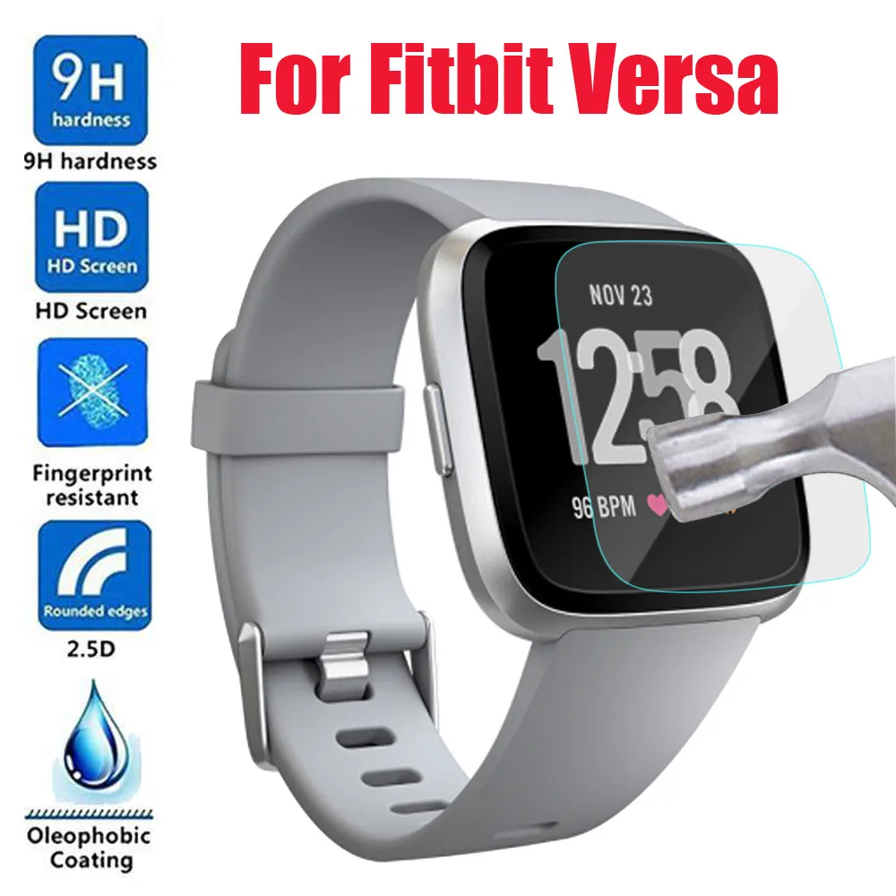 HD Tempered Glass LCD Screen Protector Film For Fitbit