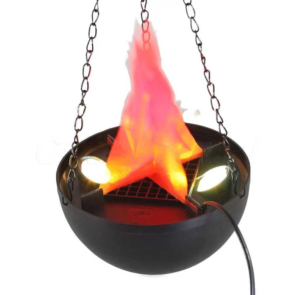 

LED American Creative pendant light Personality Halloween Party Bar Cafe Decorative Lighting Fabric Flame Single Head lamps ZA