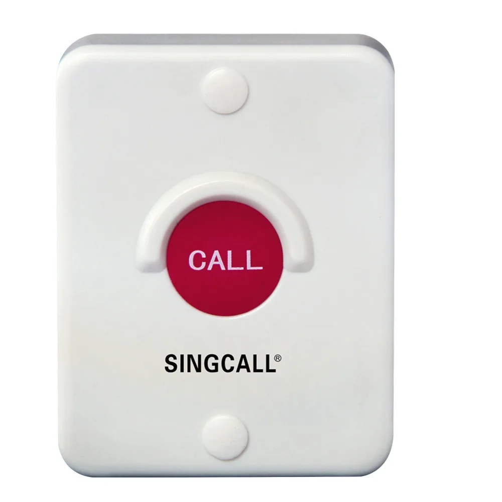 SINGCALL Wireless Calling System One-Button Pager APE510