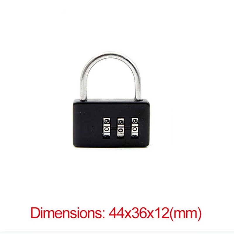 Password Combination Code Number Lock Padlock For Luggage Bag Backpack Handbag Suitcase Drawer Kids Luggage Lock 3