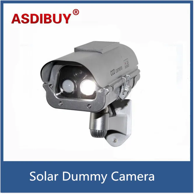 Solar Simulation Camera Dummy Fake Surveillance CCTV Security with