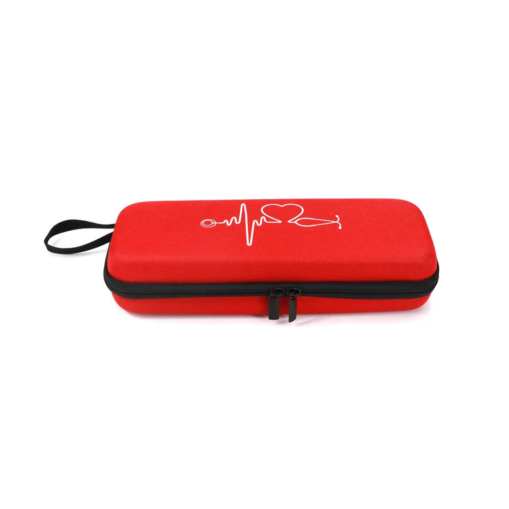Футляр пластиковый(ЭВА)-Портативный стетоскоп для переноски Чехол для хранения Box Shell сетчатых кармана для 3 м Littmann III стетоскоп медицинская сумка-Органайзер