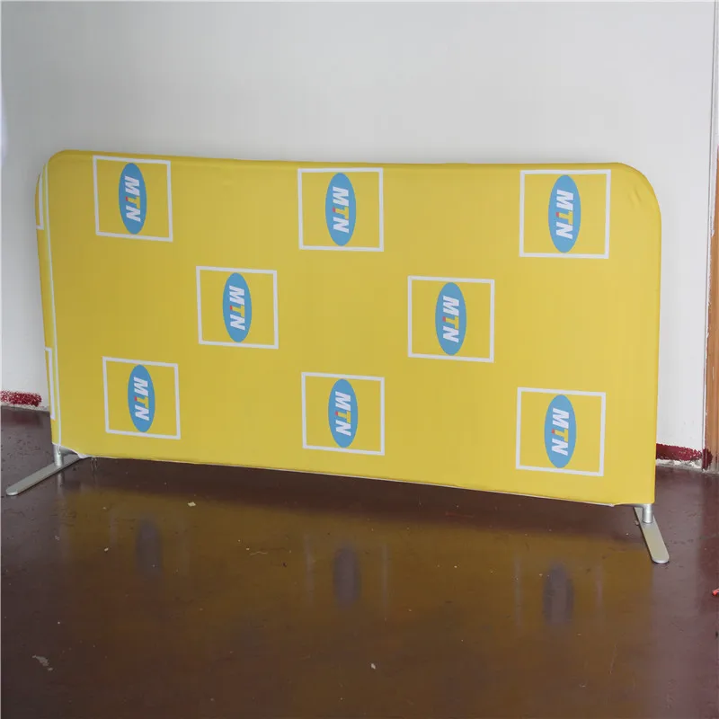 

100x200cm Fence wall Tension Fabric Display Dropwall Backwall Stands With Single Printing