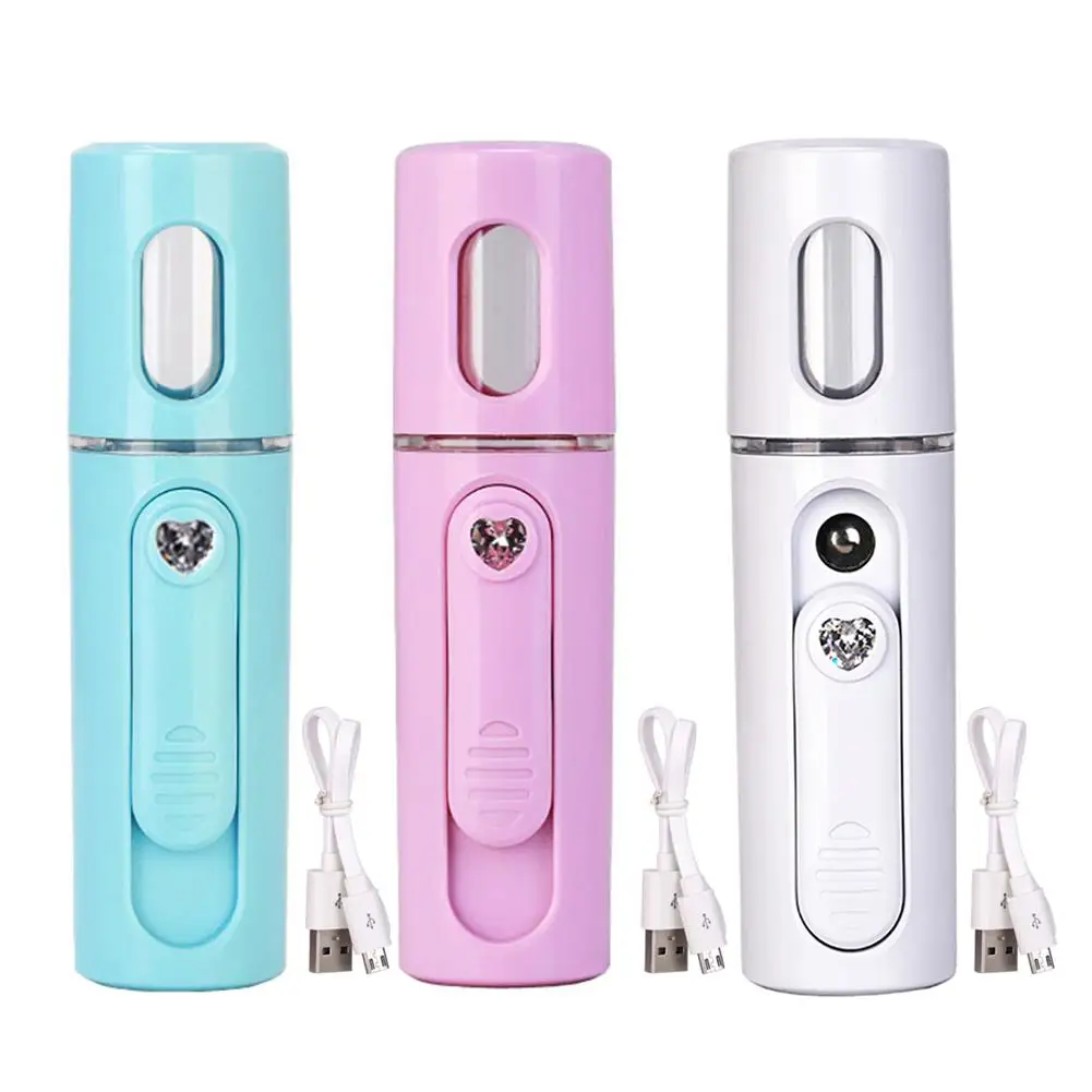 

Portable Facial Steamers Face Replenishment Equipment Nano Sprayer Facial Humidifier Mini USB Charging Facial Spa
