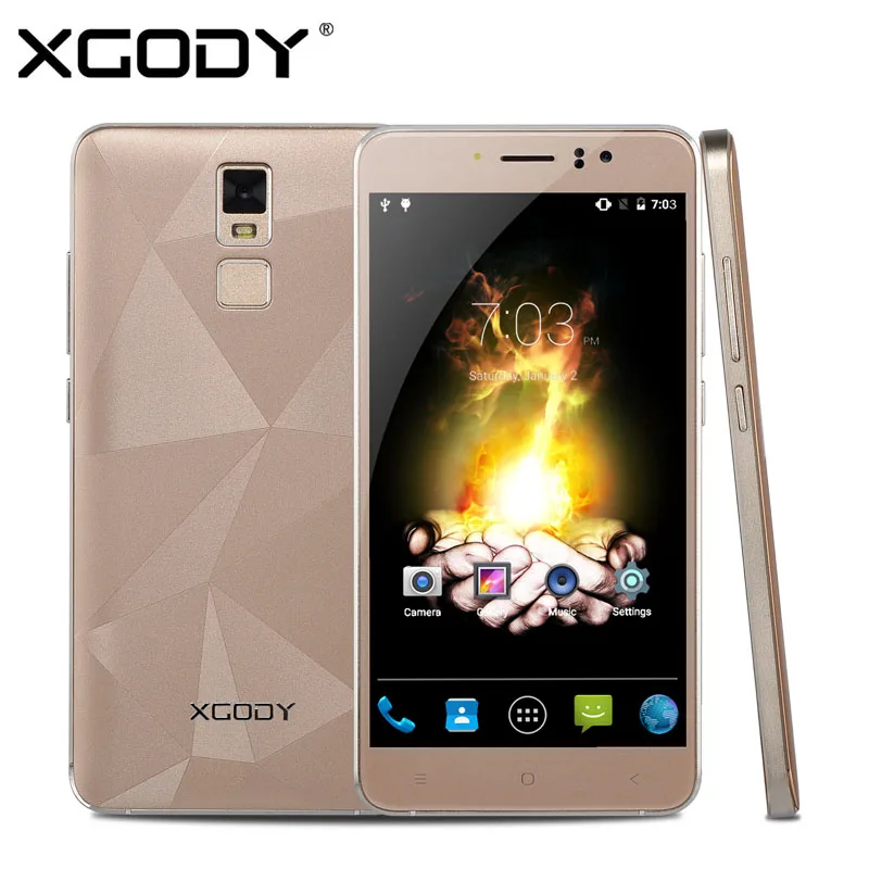 XGODY D10 5 5 inch Smartphone Android 5 1 MTK6580 Quad Core 512MB RAM 8GB ROM